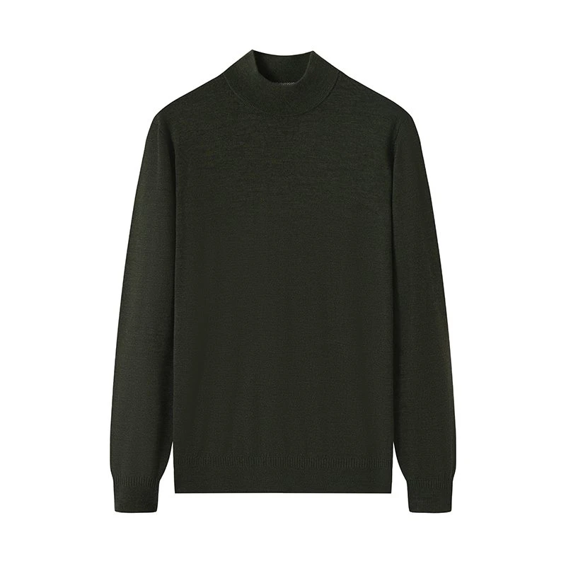 Men Slim Fit Wool Sweater
