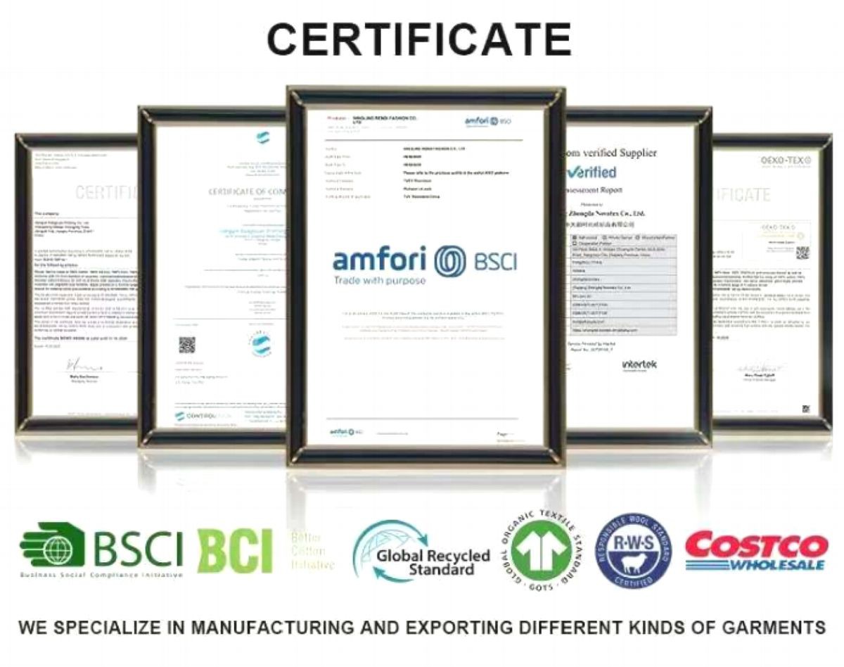 Womens linen cardigan sweater CERTIFICATE