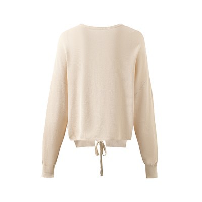 Siwmper Cardigan Lliain Merched